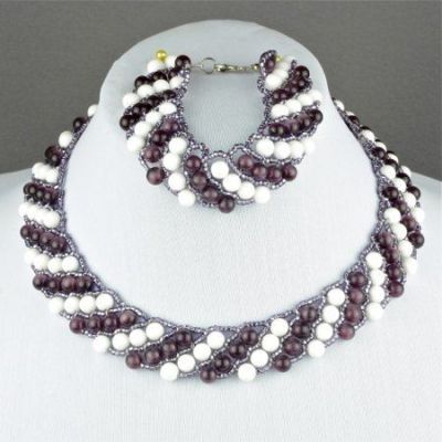 Комплект Кахолонг, кошачий глаз "Шарм" арт.КАП-1175