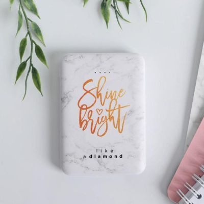 Набор флеш-карта, ежедневник, внешний аккумулятор 5000 mAh «Вдохновение», 21,5 х 21,5 см