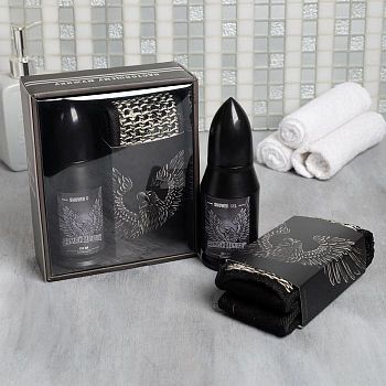 Набор "Самый крутой" гель для душа пуля 200 мл мужской парфюм, мочалка