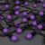 Гирлянда «Нить» 20 м с насадками «Шарики 1.5 см», IP44, тёмная нить, 200 LED, свечение фиолетовое, 8 режимов, 220 В Гирлянда «Нить» 20 м с насадками «Шарики 1.5 см», IP44, тёмная нить, 200 LED, свечение фиолетовое, 8 режимов, 220 В
