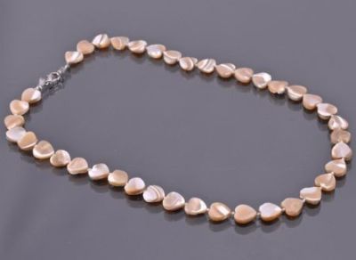 Бусы Перламутр "Сердечки" арт.П1194