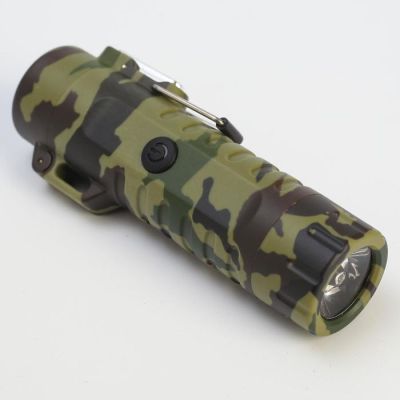 Зажигалка электронная двухдуговая, влагозащищённая, с фонариком