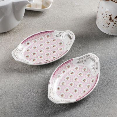 Набор подставок для чайных пакетиков, 2 предмета, с ручками