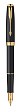 F 530 перьевая ручка Parker Sonnet Lacquer Black GT (арт-S0808710)