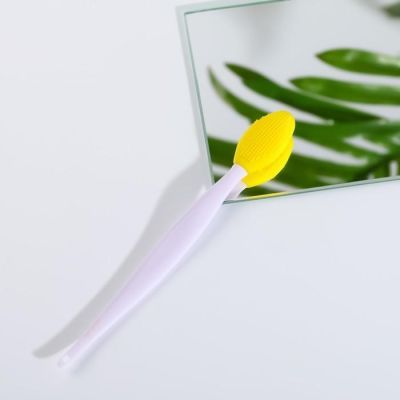 Щёточка для очищения пор на открытке "Be happy"