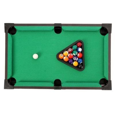 Игра настольная "Бильярд" (36 х 25 см) дерево