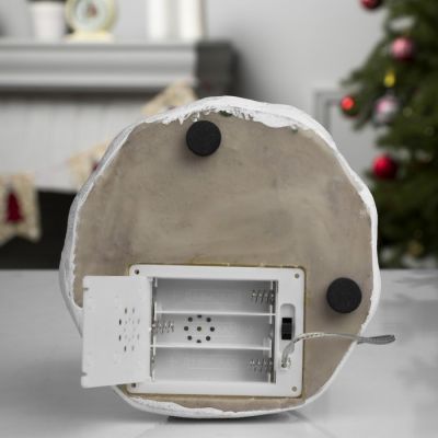 Светодиодная фигура «Ёлка» 10 × 23 × 10 см, полистоун, батарейки ААх3 (не в комплекте), USB, свечение тёплый белый