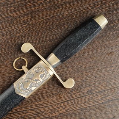 Сувенирный кортик "Санкт-Петербург", на ножнах парусник и якорь, 35 см