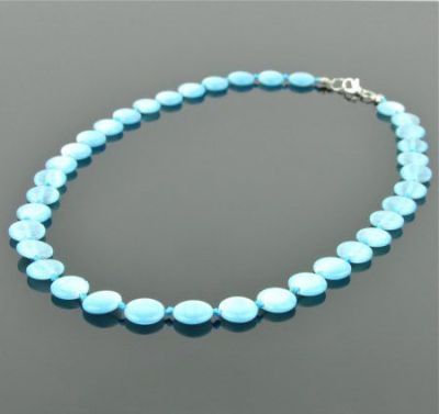 Бусы Кошачий Глаз "Рондо" арт. НКГ-11(12)-55-2