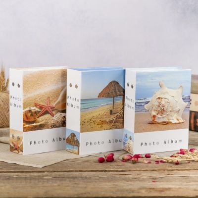 Фотоальбом на 100 фото 10х15 см "Пляж" МИКС