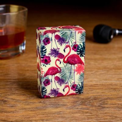 Портсигар "Фламинго", 9х6х2.5 см, микс