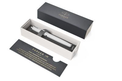 T 321 White CT Ручка роллер Parker IM Core черные чернила (арт-1931674)