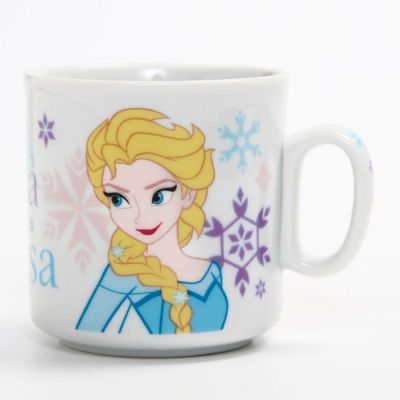 Набор посуды «Анна и Эльза», 3 предмета: тарелка Ø 16,5 см, миска Ø 14 см, кружка 200 мл, Холодное сердце