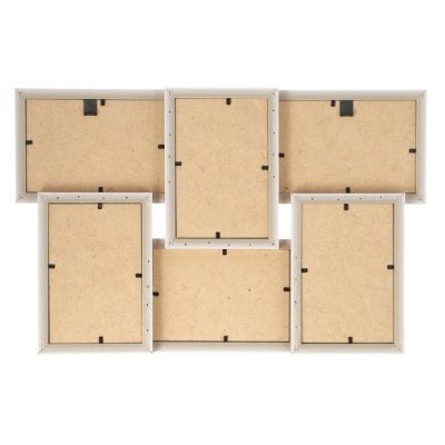 Фоторамка "Светлый орех" 29х45 см на 6 фото 10х15 см