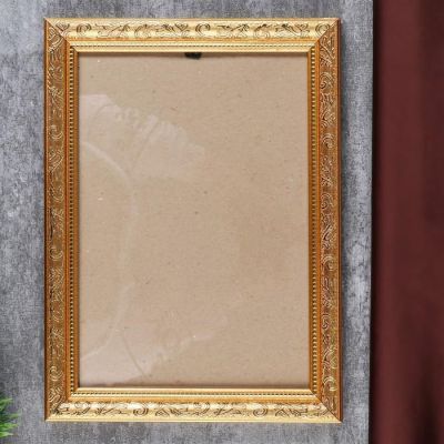 Фоторамка пластик 21х30 см №33 золотой