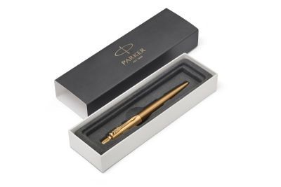 K 164 Шариковая ручка Parker 2016 West End Gold Jotter LUXE M Blue (арт-1953203)