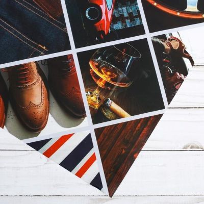 Бумага упаковочная глянцевая «Мужская», 70 × 100 см