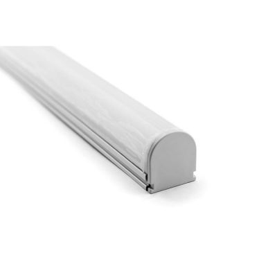 Накладной профиль SWG для светодиодной ленты, 2 м, 21 × 21 мм, матовый рассеиватель, 2 заглушки