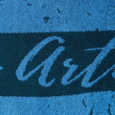 Полотенце именное махровое Этель "Артем" синий, 50х90см, 100% хлопок, 420гр/м2