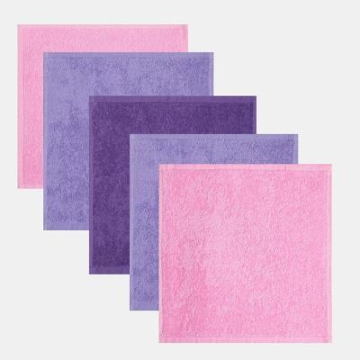 Набор махровых салфеток "Лама" 30х30 см -5шт, 100% хл, 340гр/м2