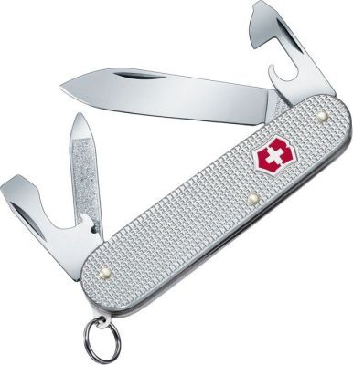 Victorinox Cadet Silver/ribbed Нож складной (арт-0.2601.26)