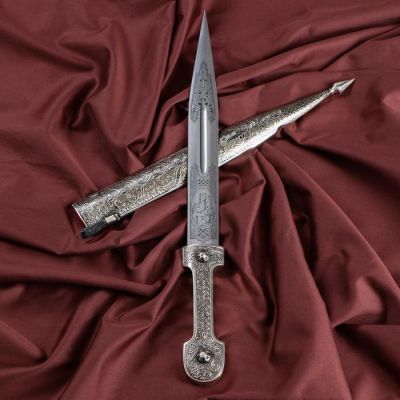 Кинжал сувенирный "Ирбис" №1 латунь