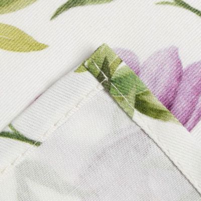 Набор подарочный Leaves: полотенце, варежка-прихватка, кисть, лопатка, венчик