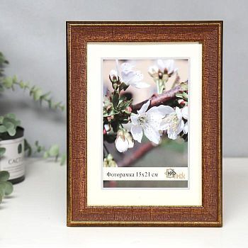 Фоторамка пластик 1626-3022 15х21 см