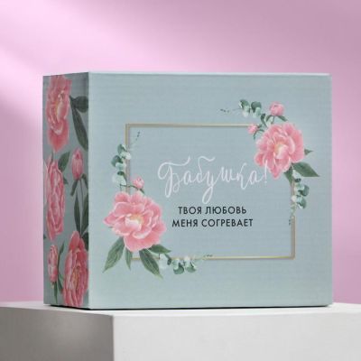 Набор "Бабушка", кружка 350 мл, ложка