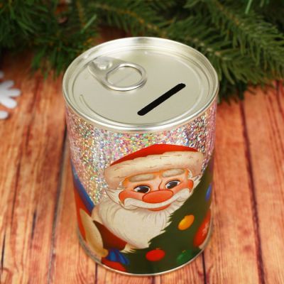 Набор для творчества. Копилка для декорирования стразами «Сказочного Нового года» Дед Мороз