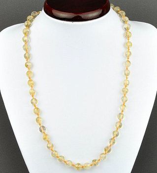 Бусы Цитрин "Априори №8" арт.НЦТ-2.1(8)-52-1