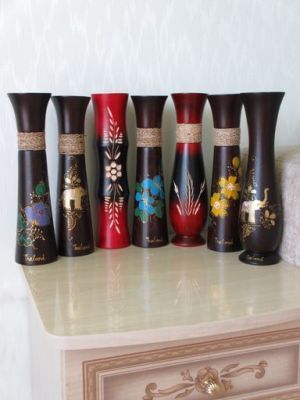 Вазы (манговое дерево) малые расписные 30см