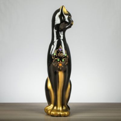 Копилка "Камила", покрытие лак, чёрная, 52 см, микс