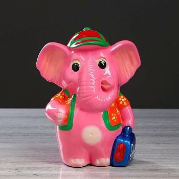 Копилка "Слоник" глянец, 26 см