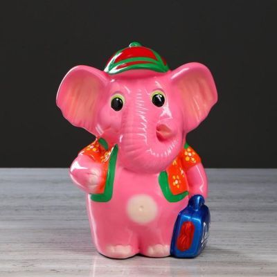 Копилка "Слоник" глянец, 26 см