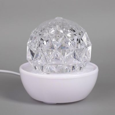 Световой прибор «Шар на подставке» 12 см, свечение RGB, 220 В