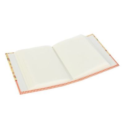 Фотоальбом на 100 фото 10х15 см "Полотно с цветами", микс