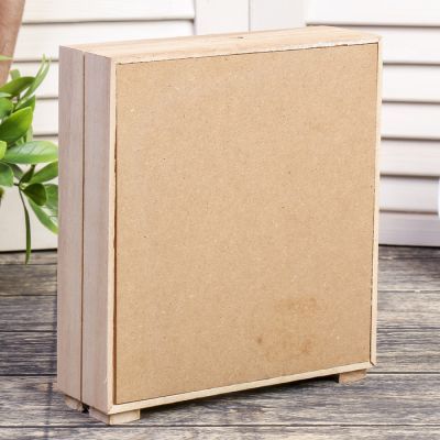 Копилка интерьерная дерево "Zero" 20,5х18,5х5,7 см