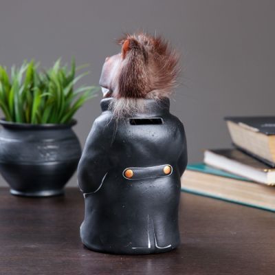 Копилка "Конь в пальто" 22см, черный