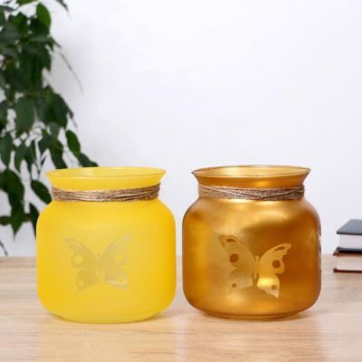 Ваза "Бабочка" микс 15х13 см