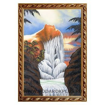 Картина "Водопад" багет №95 (40х60 см)