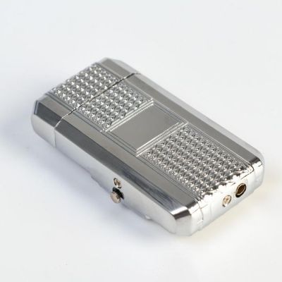 Зажигалка "Часы на ремешке" в мешочке,  пьезо, газ, микс