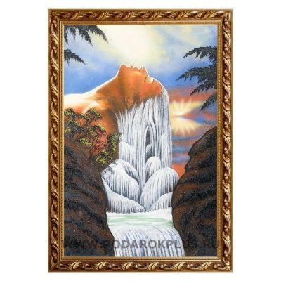 Картина "Водопад" багет №95 (40х60 см)