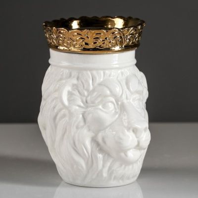 Копилка "Лев с короной" 16 см