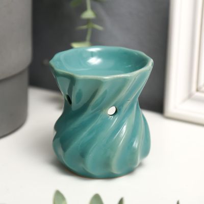 Аромалампа керамика "Изумруд" (8 х 7 х 7 см)