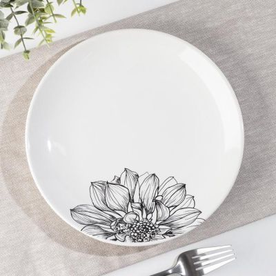 Тарелка «Монохром», d=21 см