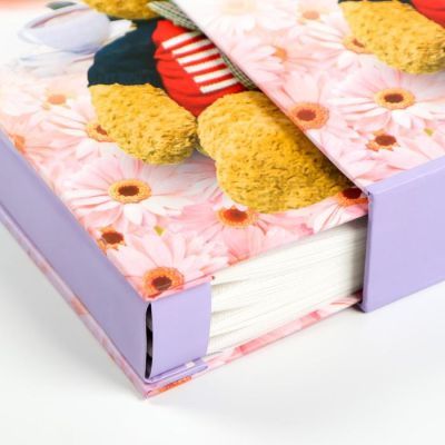 Фотоальбом на 560 фото: 40 шт. 15 х 20 см, 520 шт. 10 х 15 см "Медвежата", МИКС