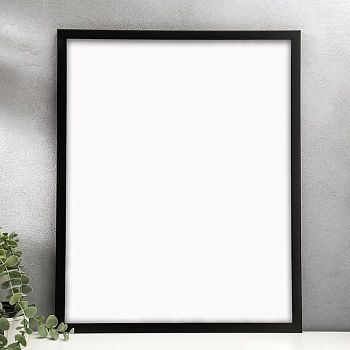 Фоторамка пластик "Дорога в осеннем лесу" 40х50 см