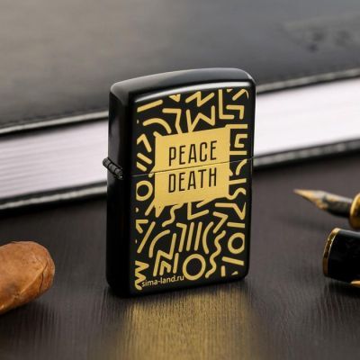 Зажигалка "Peace death", 5,5 х 3,5 см