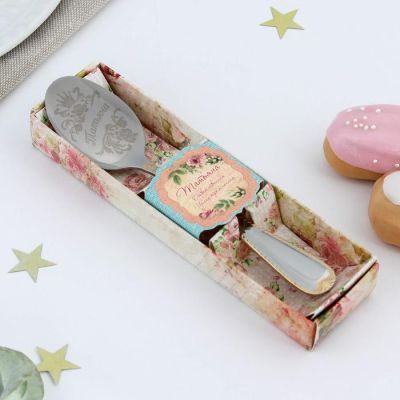 Ложка чайная с гравировкой «Татьяна» в подарочной коробке, 3 х 15 см